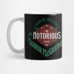 Conor McGregor The Notorious Label Mug